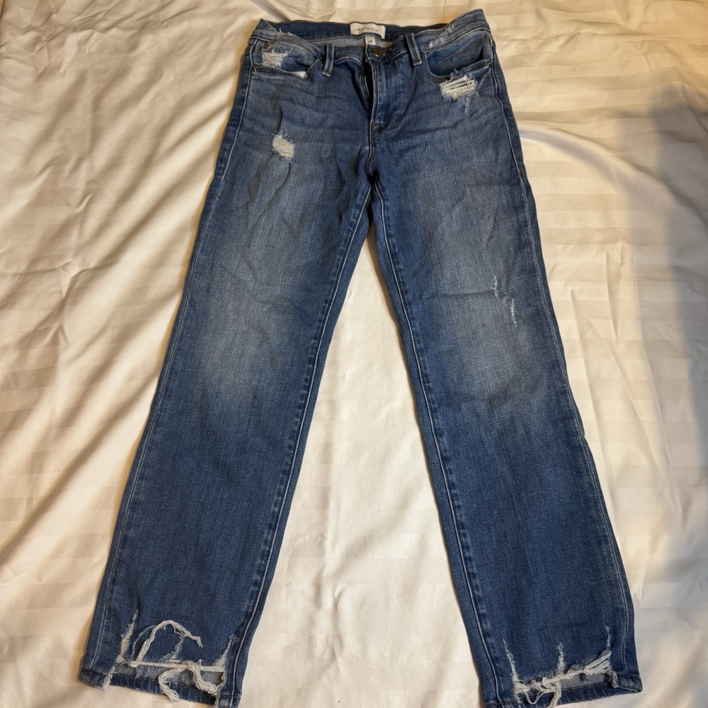 Frame Le High Straight Ankle‎ Jeans Size 26 - Picture 2 of 6
